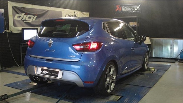 Renault Clio 4 GT Tuned to 130 HP