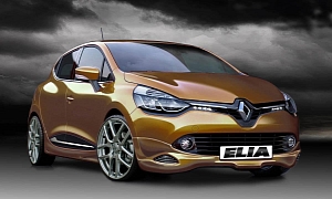 Renault Clio IV Tuning by Elia Teased