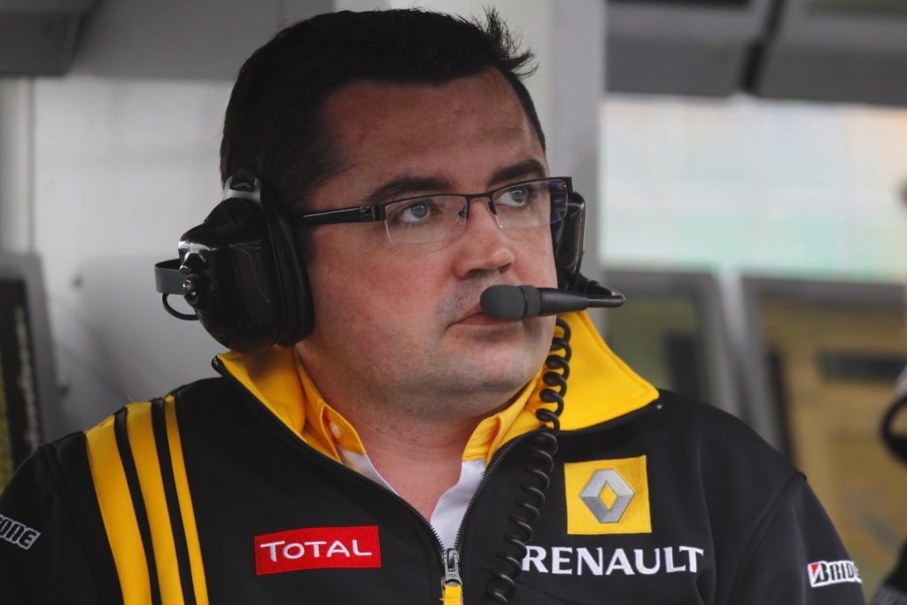 Renault's boss Eric Boullier