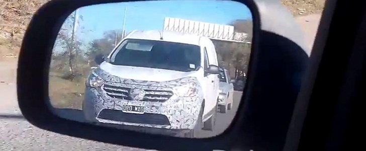 Renault Dokker Spied Testing in Argentina With New Face, Will Debut in 2017