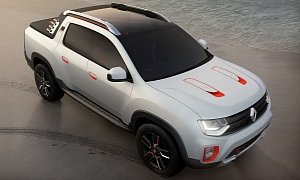 Renault Duster Oroch Concept Is a 4-Door Pickup <span>· Video</span>