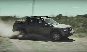 Renault Duster Oroch Pickup Does Rugged Things in New Commercial