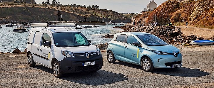 Renault electric cars make a new home in Belle-Île-en-Mer 