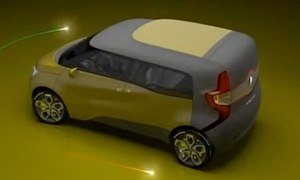 Renault Frendzy Electric Car Concept Revealed