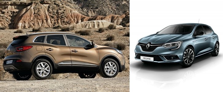 Renault Kadjar and Renault Megane