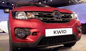 Renault Kwid Arrives in Brazil, Close-Up Shots Reveal What’s What