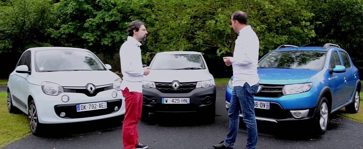 Renault Kwid Tested by French Media, Stands Next to Sandero Stepway and Twingo