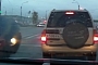 Renault Logan Does Pirouette Before Crashing in Russia
