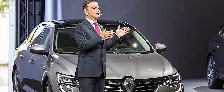 Carlos Ghosn Introduces Renault Talisman