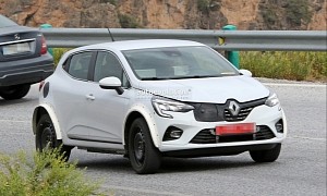 Renault Presses Hard With the Development of the Electric R5, Test Mules Spotted Testing