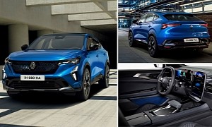 Renault Rafale Coupe-SUV Looks at New Design Horizons, New E-Tech AWD Packs 300 HP
