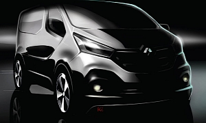 Renault Releases Sketch of New Trafic Van for 2014