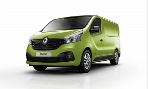 Renault's New Trafic Van Revealed, Will Get New 1.6L Turbo Diesel Engines