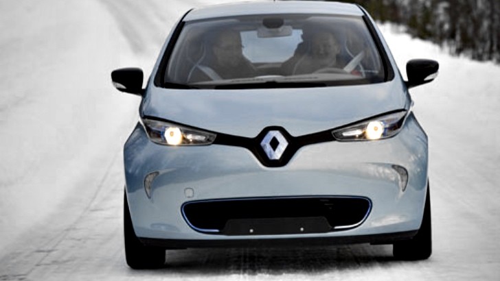 Renault ZOE Cold Weather Testing