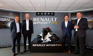 Renault Showcases New Formula One Engine