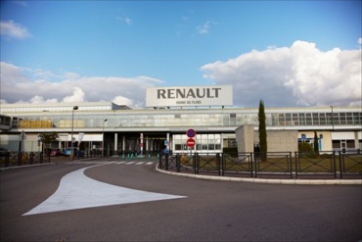 Renault plant in Flins