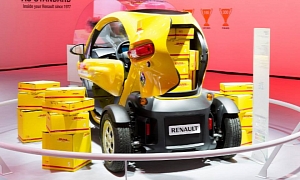 Renault Twizy Cargo Delivers for DHL