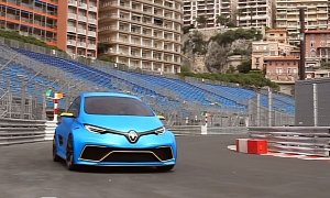 Renault ZOE e-Sport, Alain Prost, Monaco - All Feature in Contradicting Video