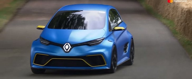 Renault ZOE e-Sport Concept at Goodwood