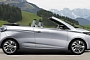 Renault ZOE EV Convertible Rendered