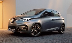 Renault Zoe Gets Modest Updates for 2022, Remains the Best-Selling Electric Car in Europe
