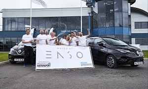 Renault Zoe With Enso EV Tires Sets New Hypermiling Record: 475.4 Miles