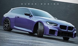 Rendered Three-Door BMW M2 Shows Mercedes What Real Shooting Brakes Should Look Like