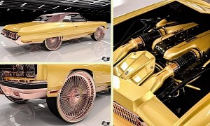 Rendering: 1973 Chevy Caprice Donk Hides an Exotic Secret Under the Hood