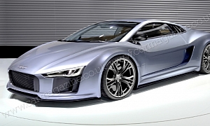 Rendering: 2014 Audi R8 Will Be True Supercar