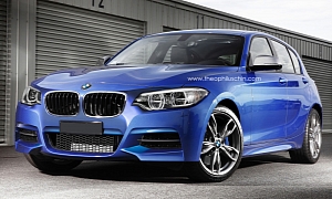 Rendering: 2015 BMW 1 Series Facelift