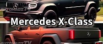 Rendering: 2024 Mercedes-Benz X-Class Looks Like the Jeep Gladiator's Worst Nightmare