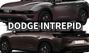 Rendering: 2025 Dodge Intrepid Is a Quirky Model That Makes Family Cars Look Good