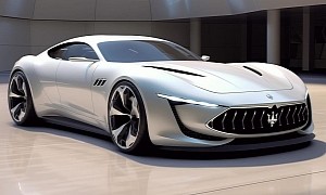 Rendering: 2025 Maserati Quattroporte Looks Like the Tesla Model S' Worst Nightmare