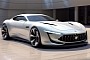 Rendering: 2025 Maserati Quattroporte Looks Like the Tesla Model S' Worst Nightmare