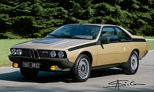 Rendering a Hypothetical BMW 4 Series in the Context of the 80s BMW Range