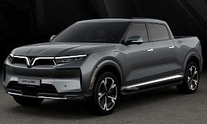 Rendering Artist Shows Electric Pickup VinFast Is Still Unwilling to Present