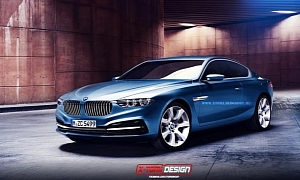 Rendering: BMW 8 Series Coupe