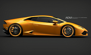 Rendering: Lamborghini Huracan on ADV.1 Wheels