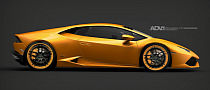 Rendering: Lamborghini Huracan on ADV.1 Wheels