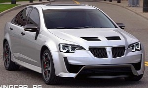 Rendering: Pontiac G8 Returns From the Dead With a Nose Job, Would It Be a 2024 Model?