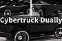 Rendering: Tesla Cybertruck Dually Looks Ready for Serious Virtual Hauling