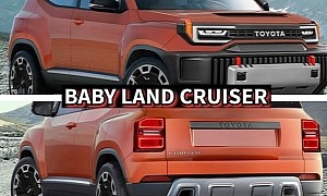 Rendering: Toyota's Baby Land Cruiser Makes for a Perfect Ford Bronco Sport Rival