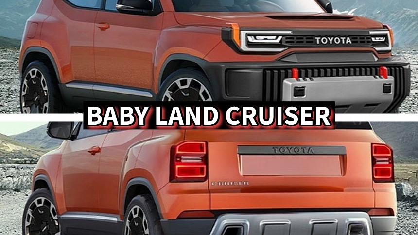 Toyota Baby Land Cruiser - Rendering