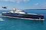 Renderings for UK National Flagship Superyacht Revealed by Vitruvius Yachts