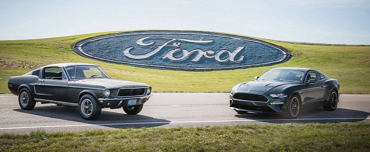 2019 Ford Mustang Bullitt and original Bullitt