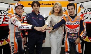 Repsol - Honda Motor GP Contract Extending Until 2018