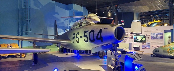 F-84 Thunderjet Cradle of Aviation Museum 