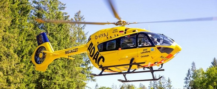 A rescue helicopter from the ADAC Foundation's fleet became the first one of its kind to fly on biofuel