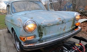Rescued 1971 Volkswagen Type 3 Squareback in Marina Blue Is Begging To Get Resurrected