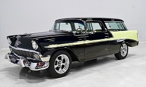 Restomod 1956 Chevrolet Nomad Is an Engine-Swapped $80K Hot One